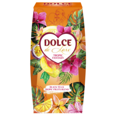 Чай "DOLCE" 90г чорн. з шмат."Tropic Fantasy" _14 шт/ящ